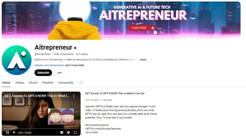 Aitrepreneur