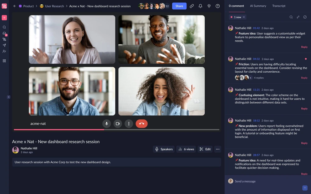 AI Meeting Recorder & Transcription